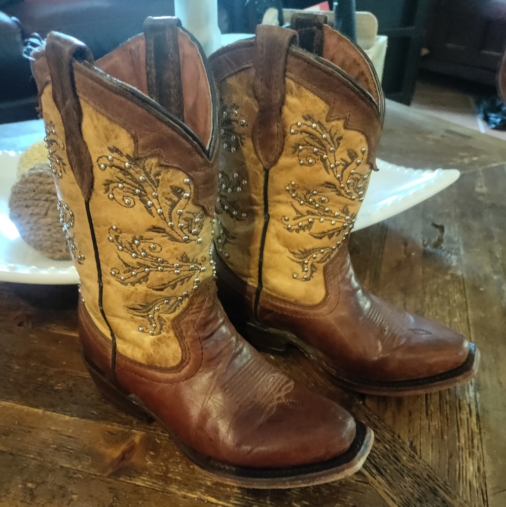 Girl's Western Boots - Size 10